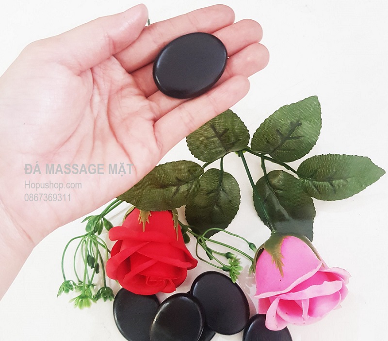 ĐÁ NÓNG MASSAGE MẶT