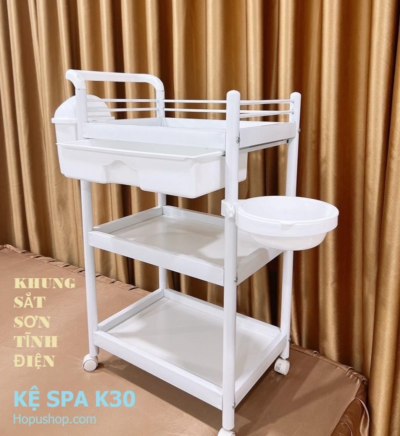 Xe đẩy dụng cụ Spa K30