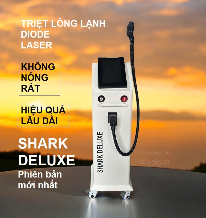 Máy triệt lông SHARK DELUXE 2024 phiên bản mới nhất