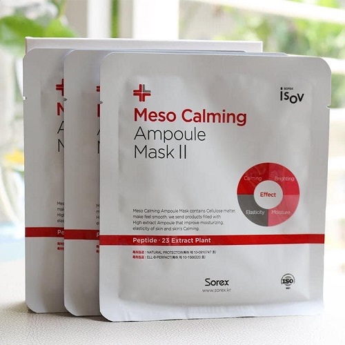 Mặt nạ làm dịu phục hồi Meso Calming Ampoule Mask II ISOV 